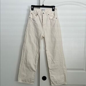 AGOLDE Ren Cream Jeans